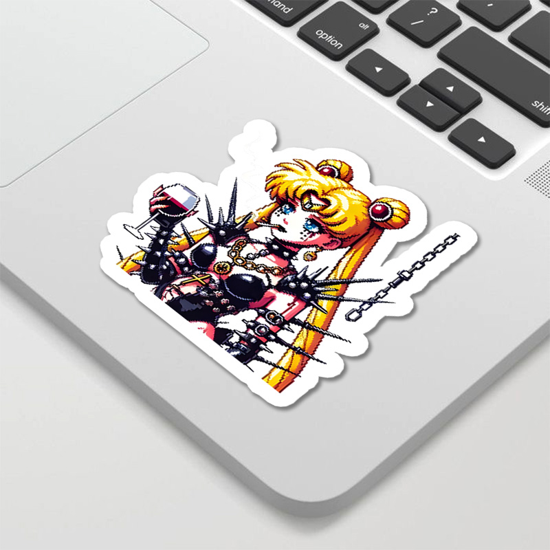 Punk Moon Sticker