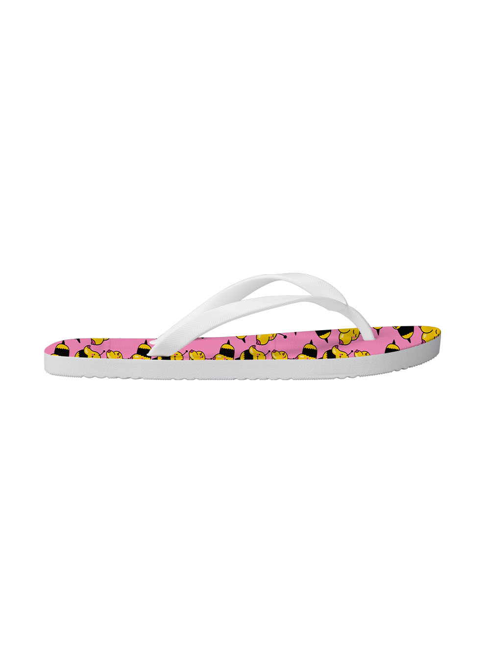 Playful Bumblebee Bliss FLIP FLOPS