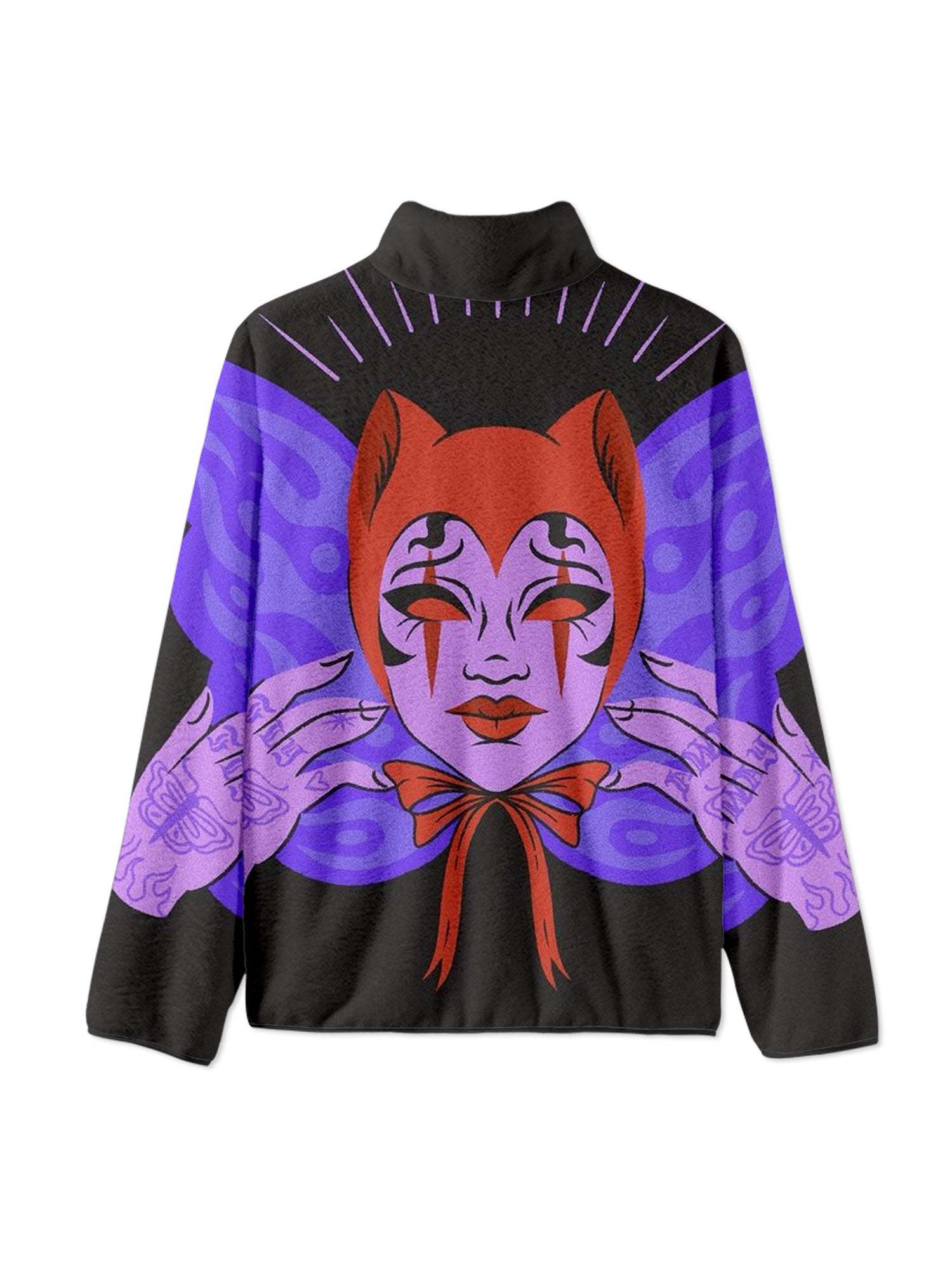 Mystic Mask Illusion Fleece Jacket