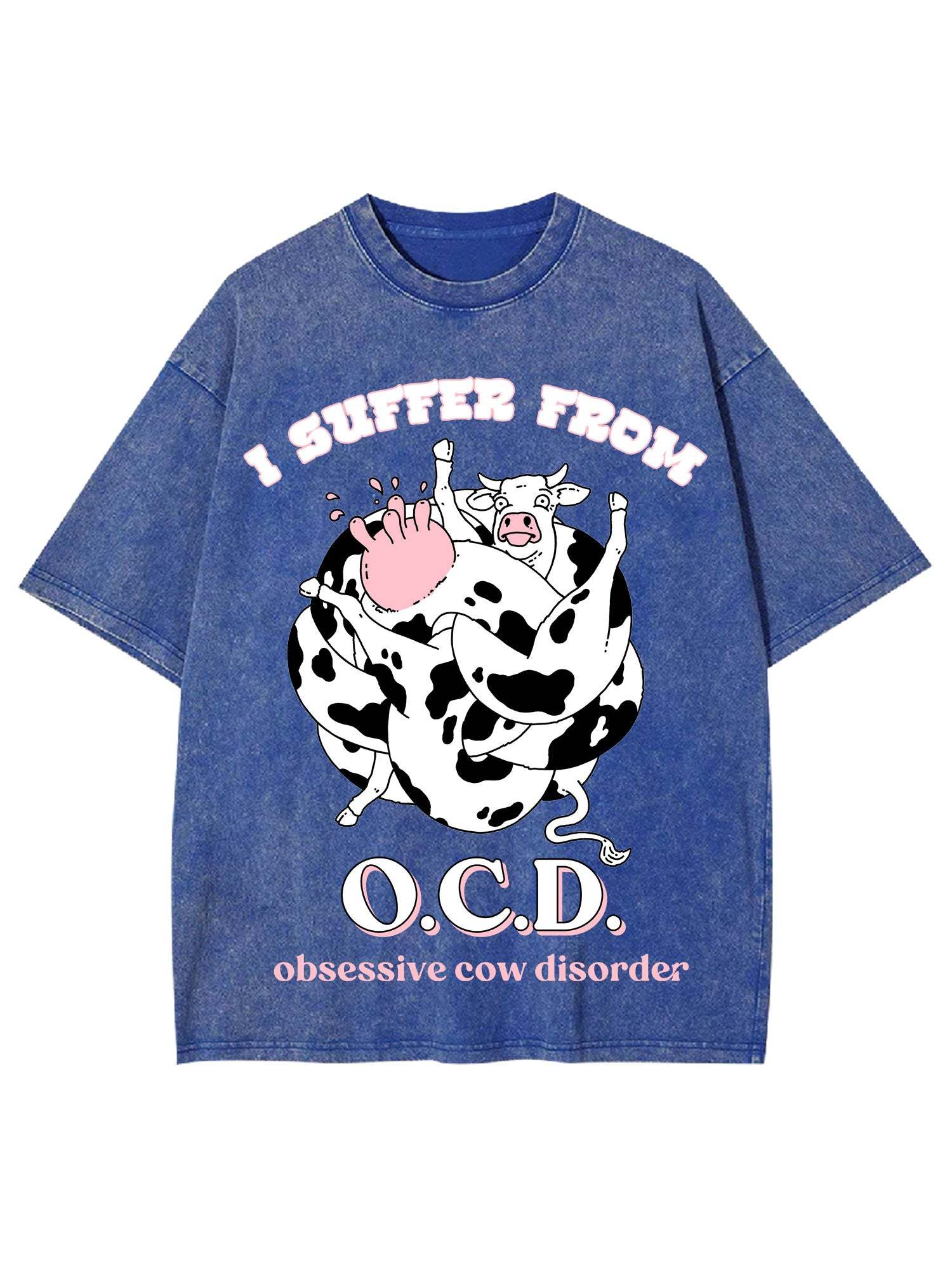 I Suffer Frow Washed Tshirt