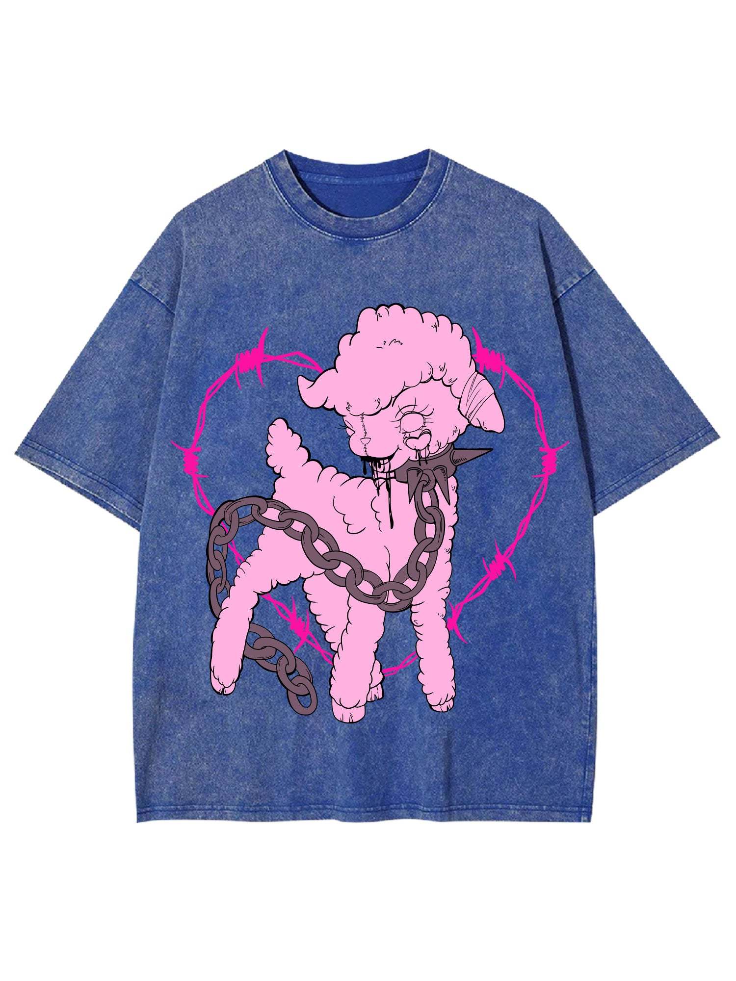 Pink Slaughter Washed Tshirt