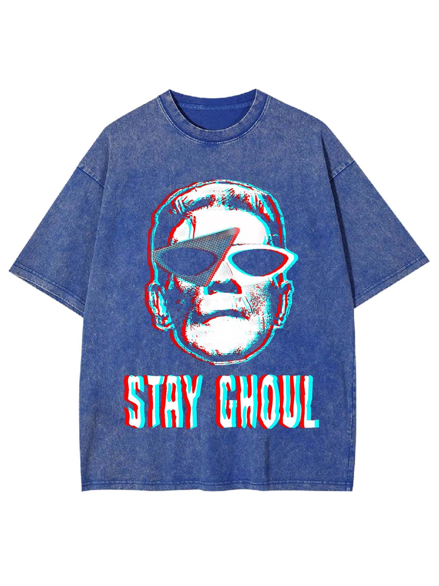 Stay Ghoul Washed Tshirt-ClassyOutlaw Sale