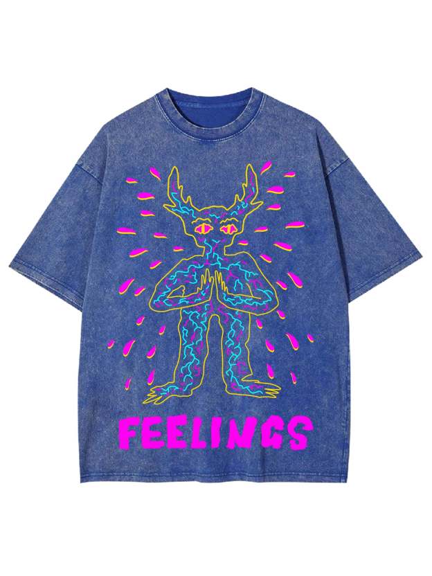 Feelings Washed Tshirt