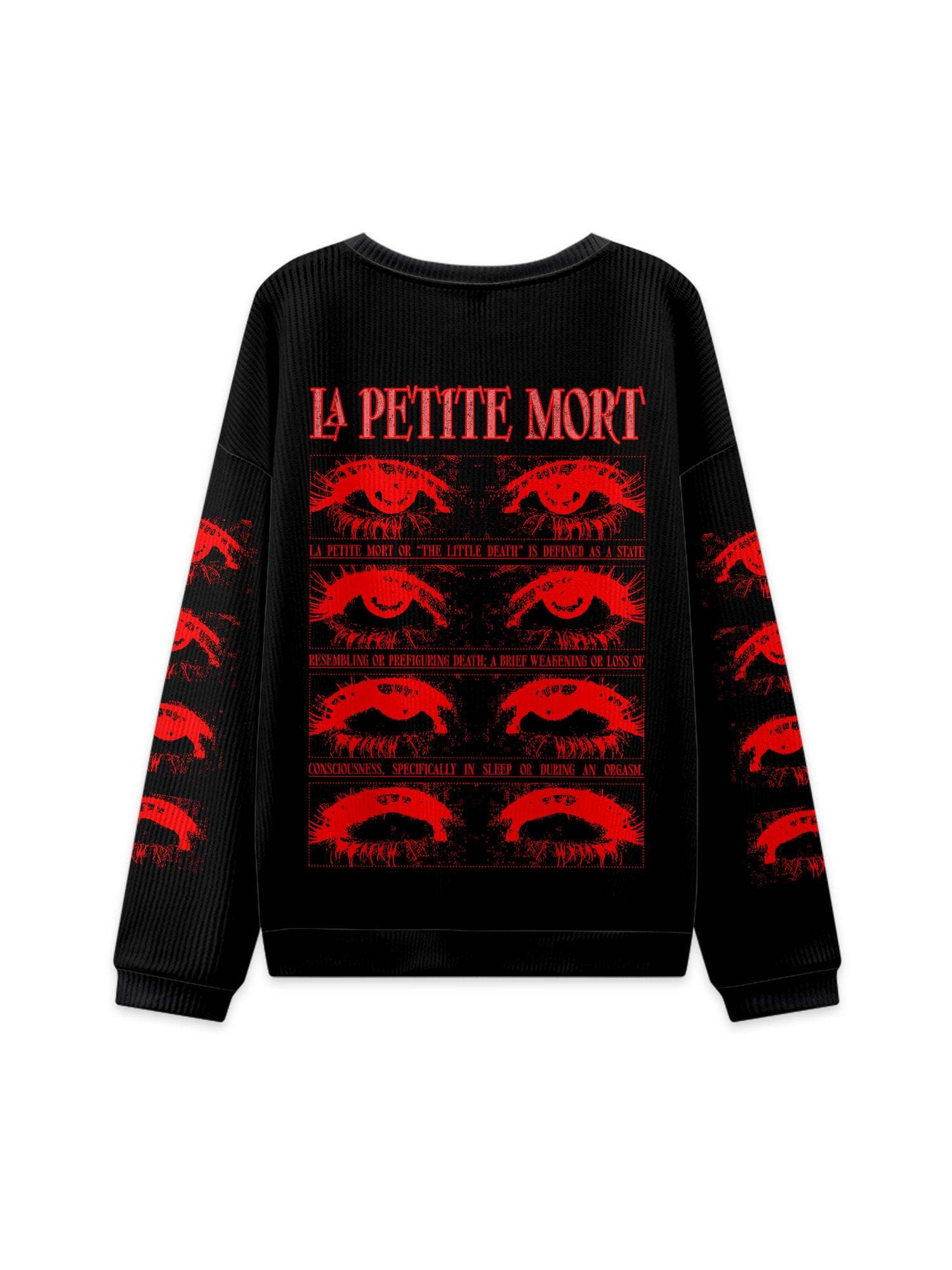 LA PETITE MORT KNIT SWEATSHIRT