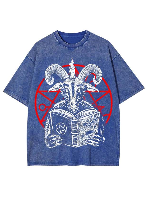 The Goat Of Dark Washed Tshirt