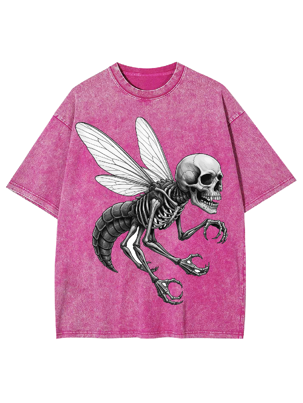 Bonewing Larva Washed Tshirt