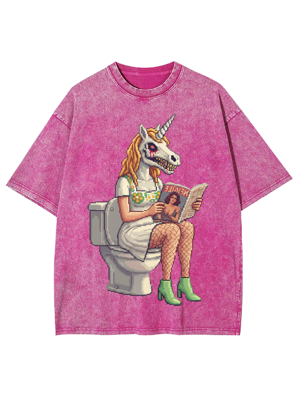 Unicorn Oddity Washed Tshirt