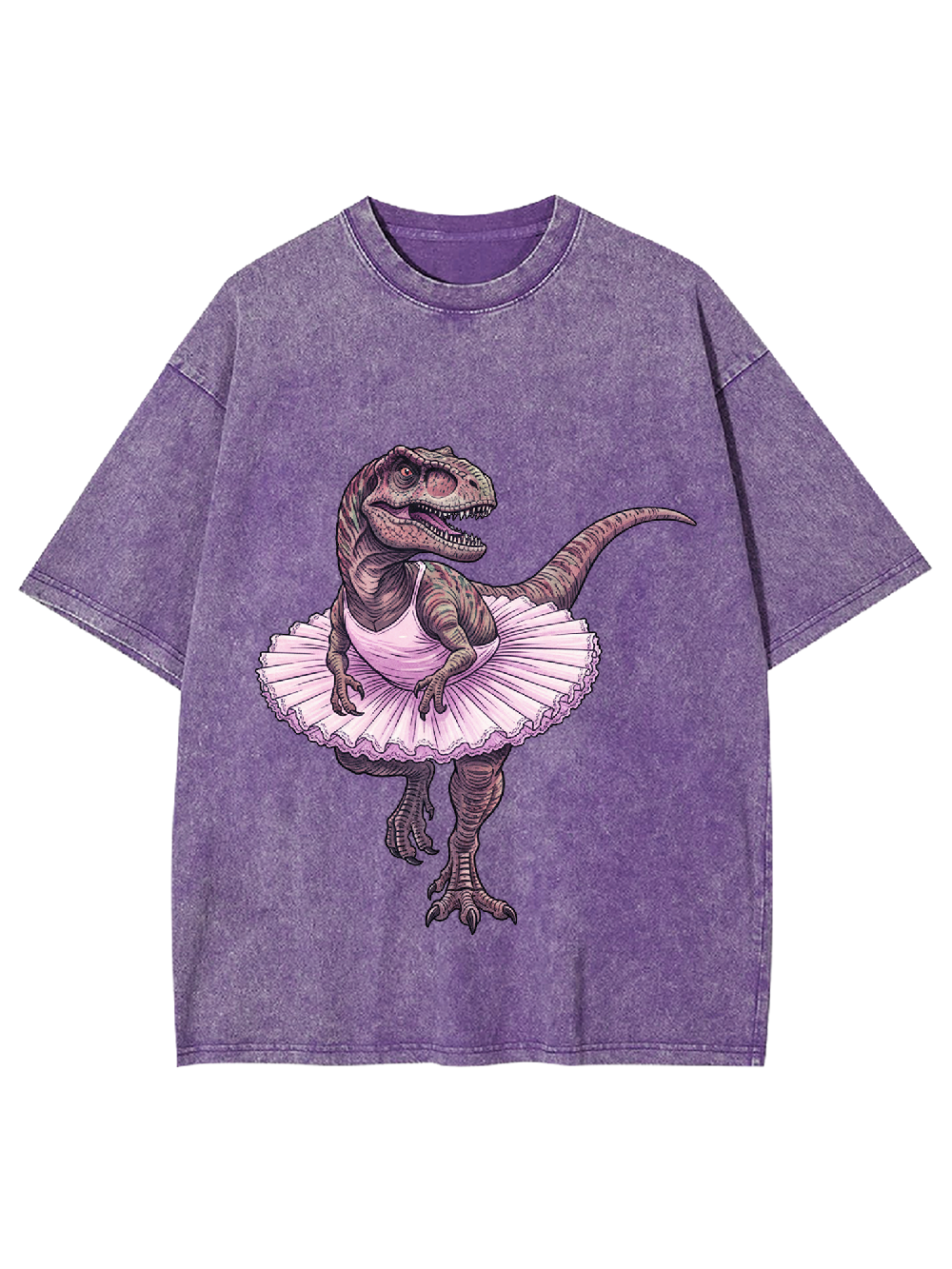 Ballerina T-Rex Washed Tshirt