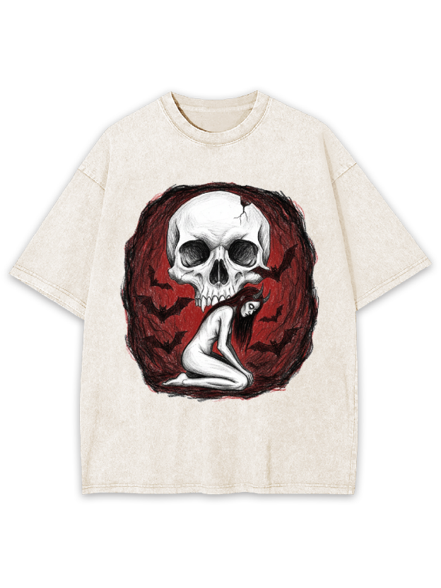 Crimson Despair Washed Tshirt