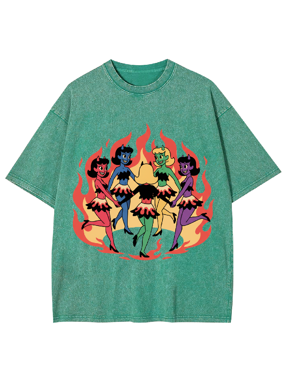 Dance of the Devils Washed Tshirt