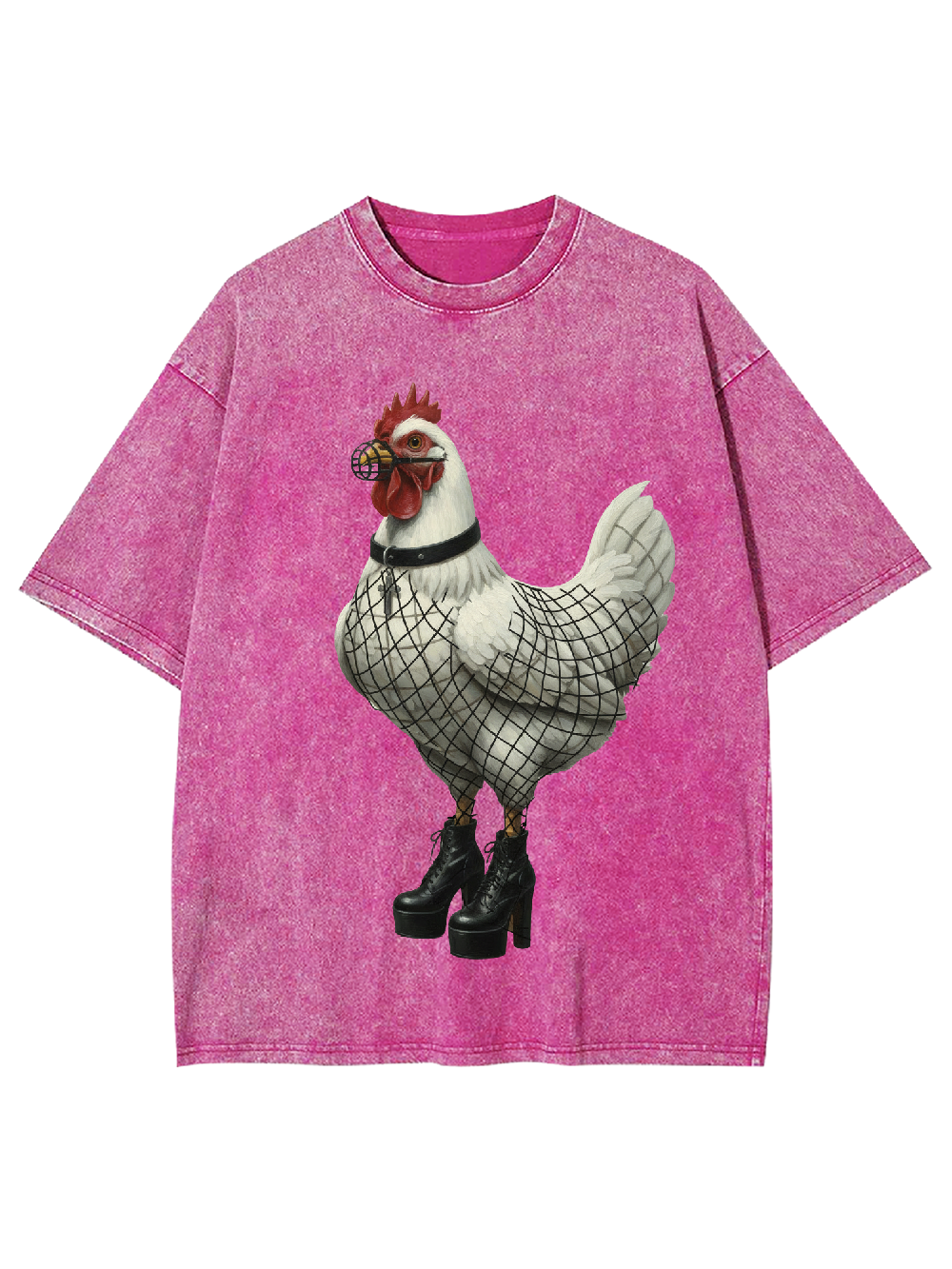 Stocking Chicken Washed Tshirt