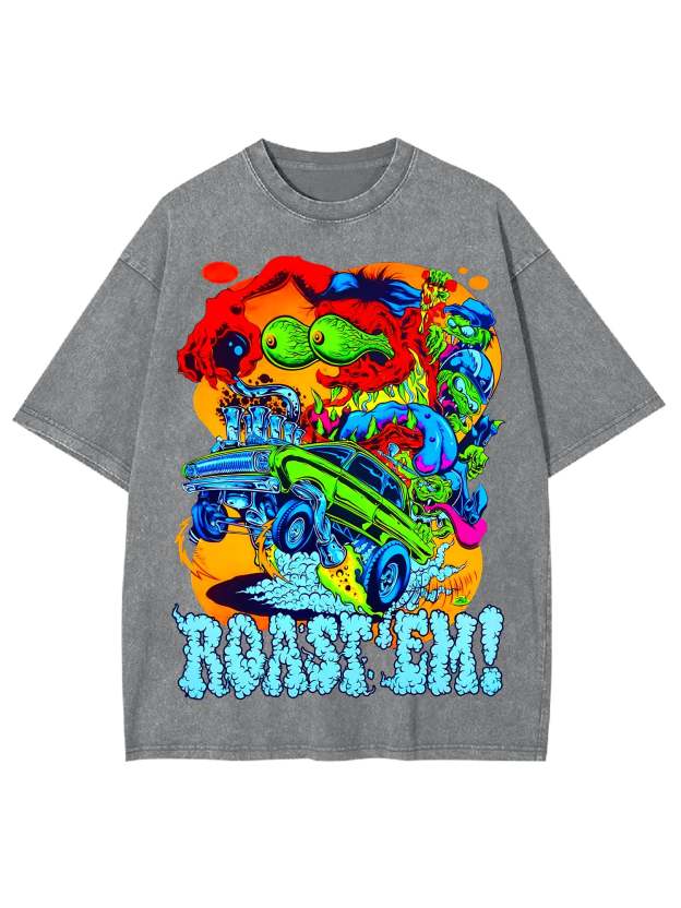 Roast 'em! Washed Tshirt