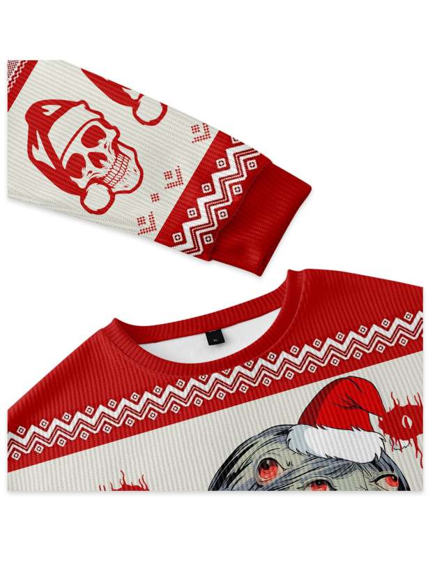 THOUSAND EYES GAZE UGLY CHRISTMAS SWEATSHIRT