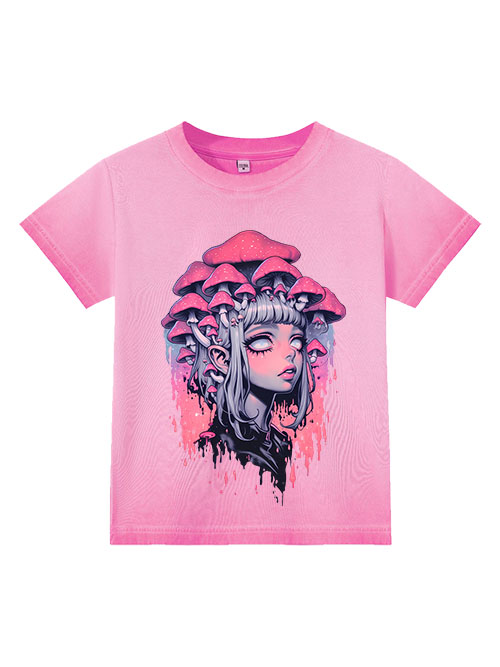 Fungal Reverie Washed Slim Tshirt