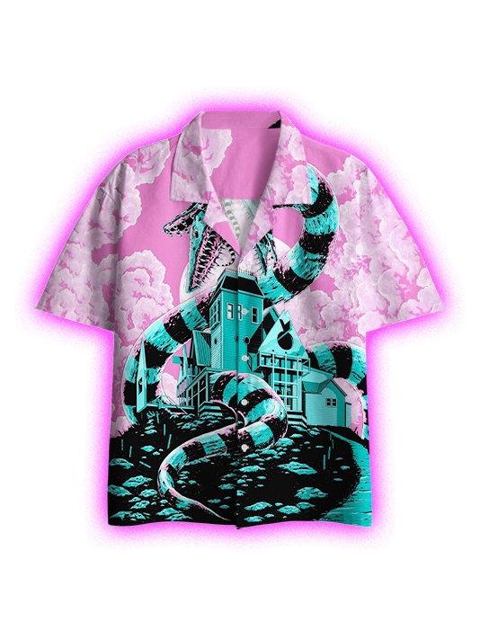 Serpent's Domai Button Up Pocket Shirt