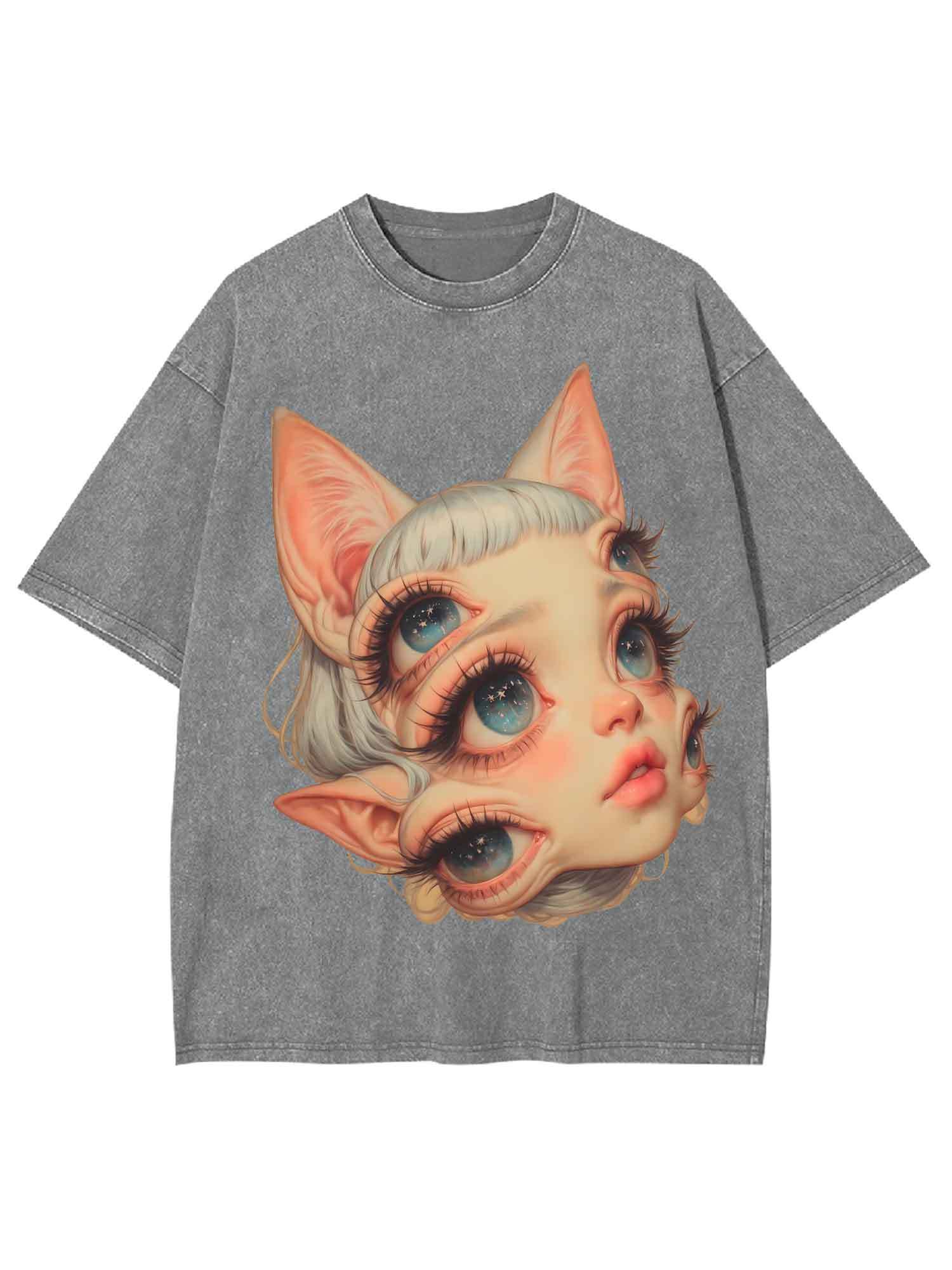 Surreal Gaze Washed Tshirt