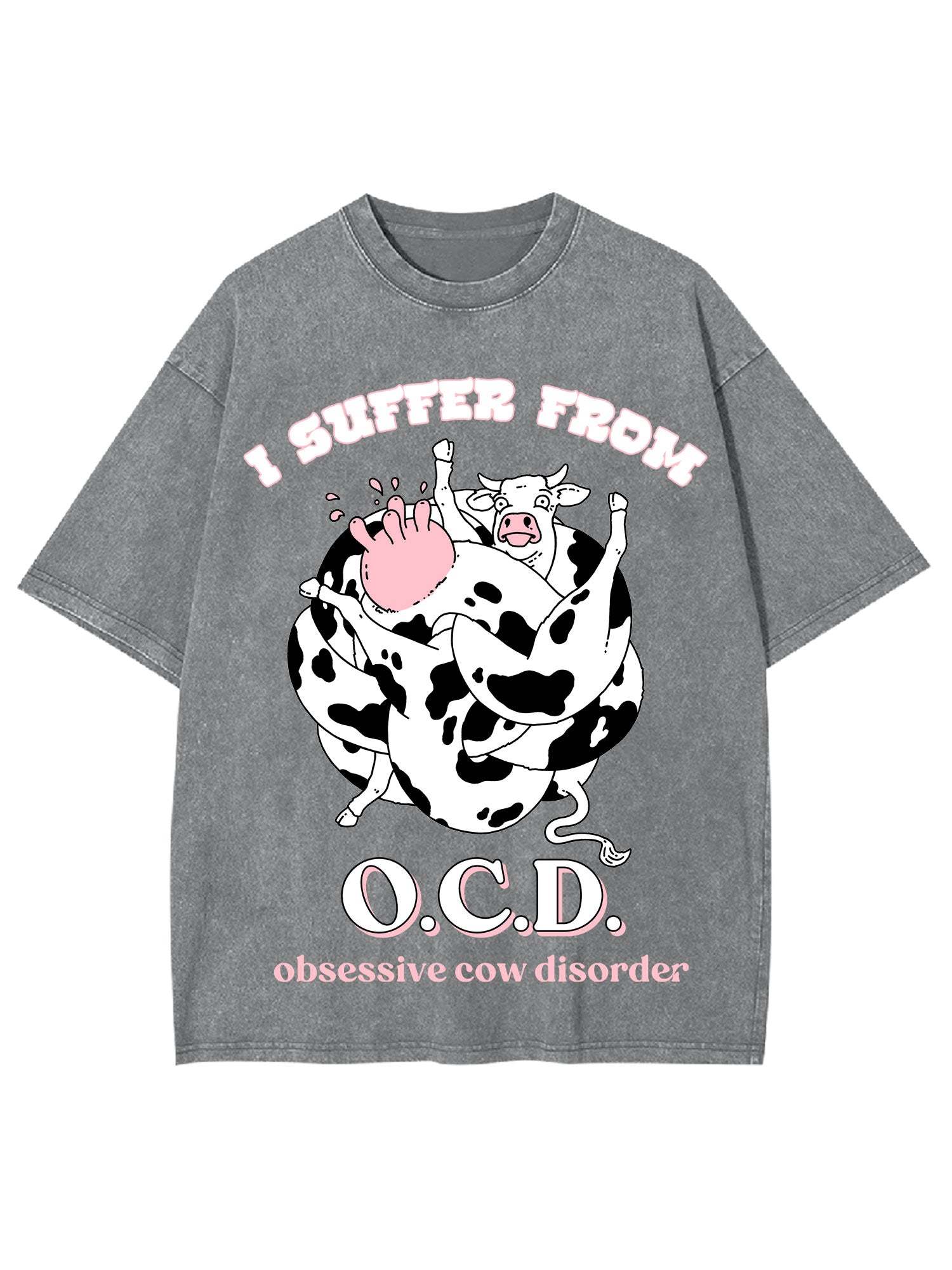 I Suffer Frow Washed Tshirt