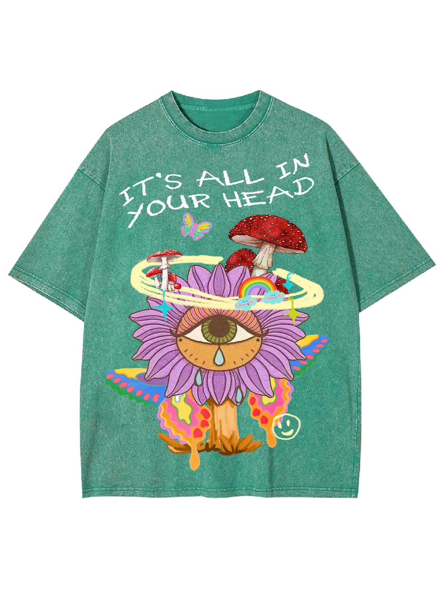 It's All In Your Head Washed Tshirt