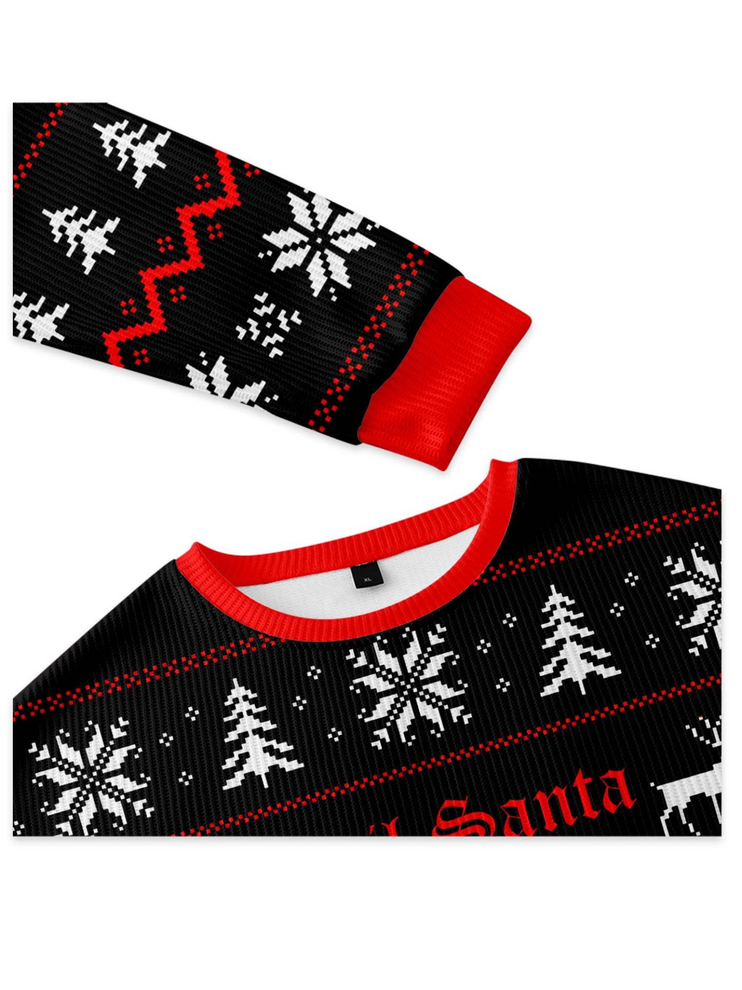 HAIL SANTA UGLY CHRISTMAS SWEATSHIRT