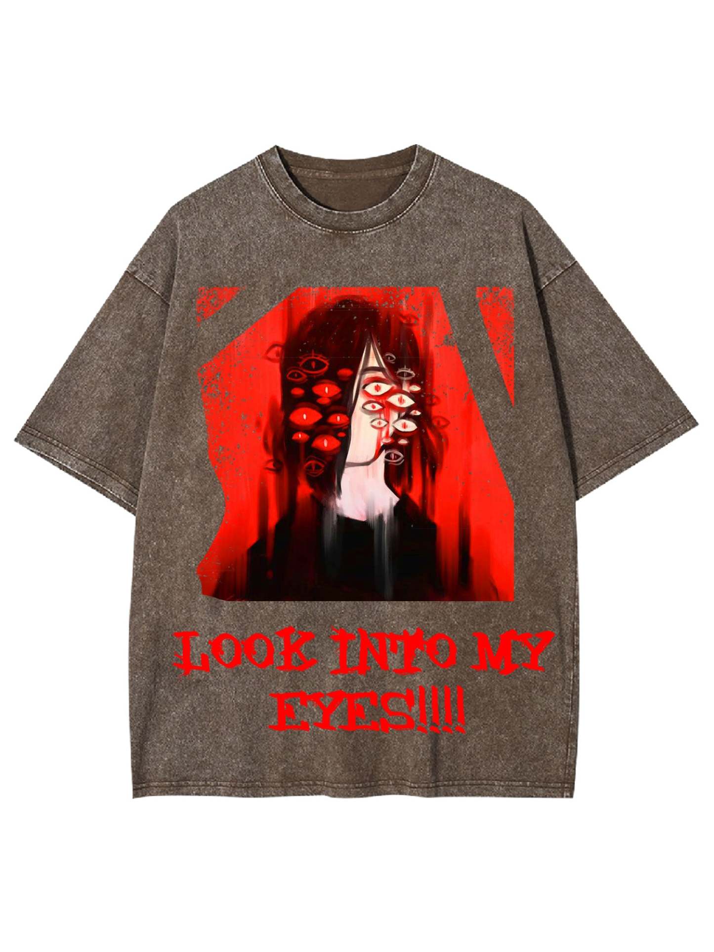 Look Into My Eyes Washed Tshirt