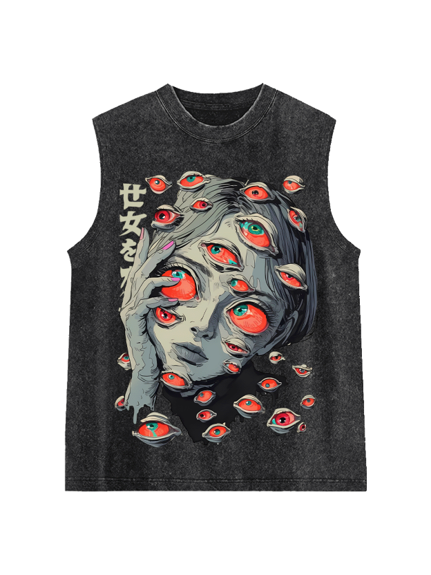 Eyes Of The Unseen Washed Tank Top