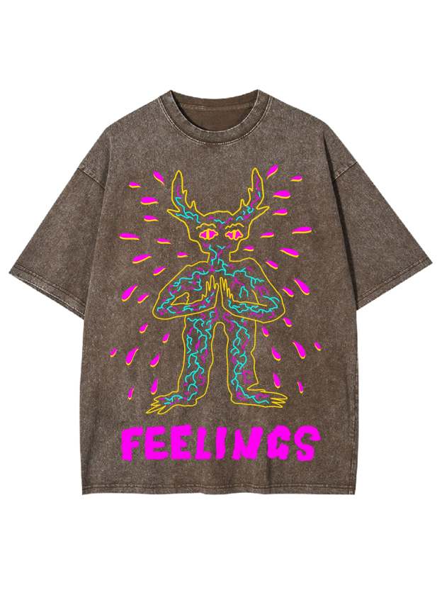 Feelings Washed Tshirt