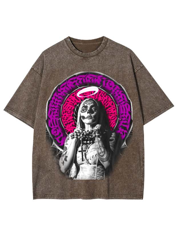 Haloed Rebel Spirit Washed Tshirt