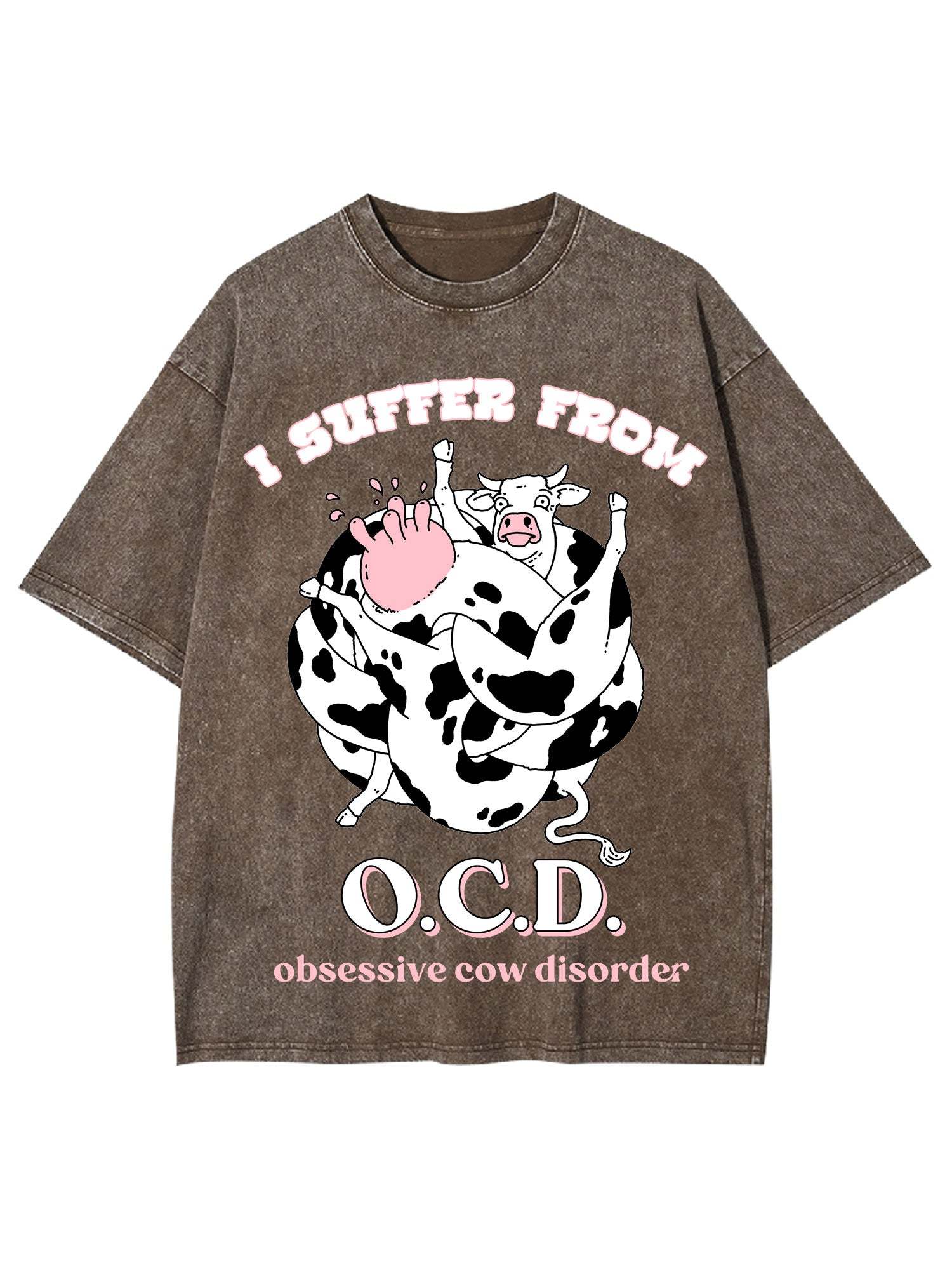 I Suffer Frow Washed Tshirt