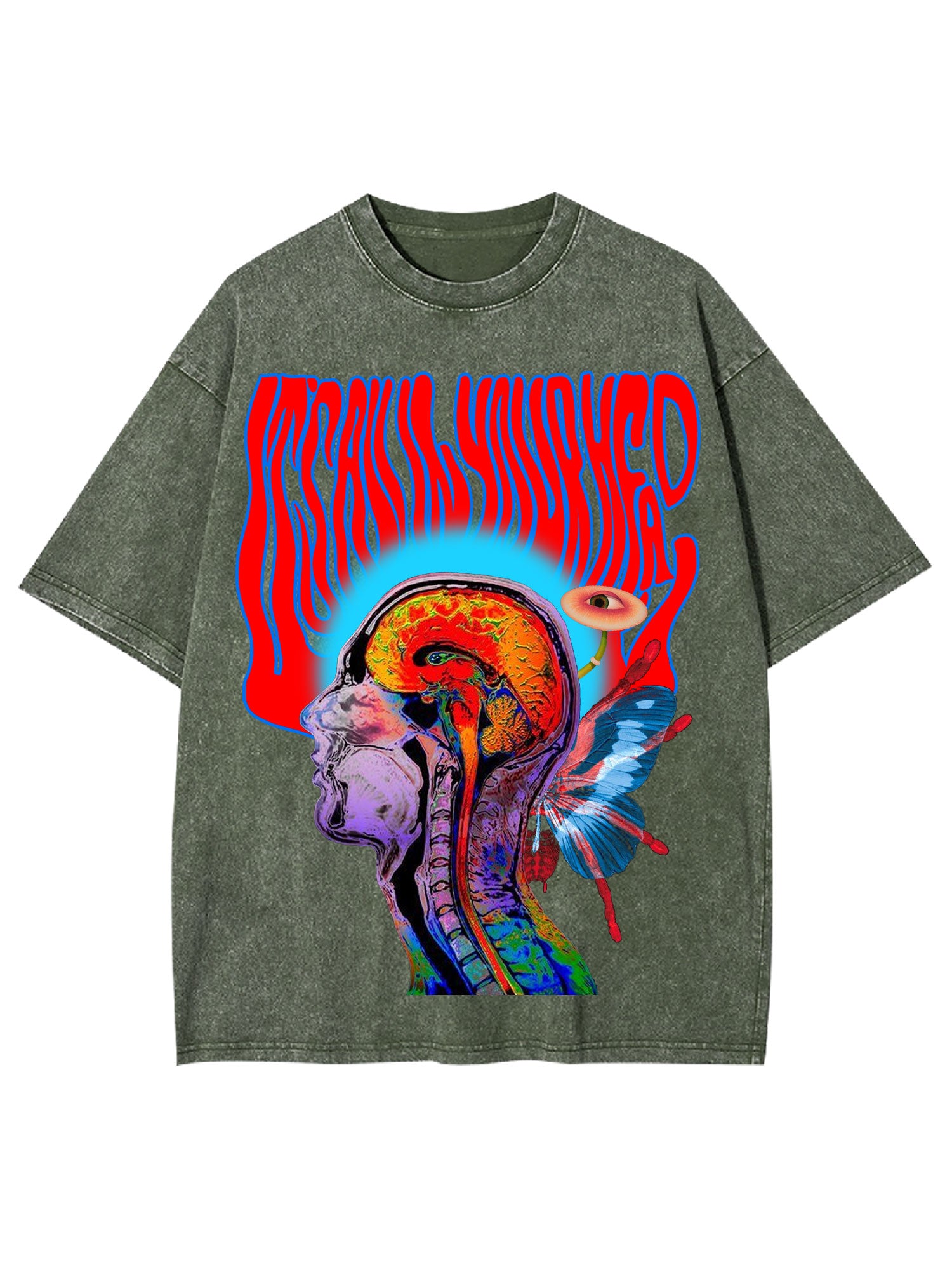 It's All In Your Head Washed Tshirt
