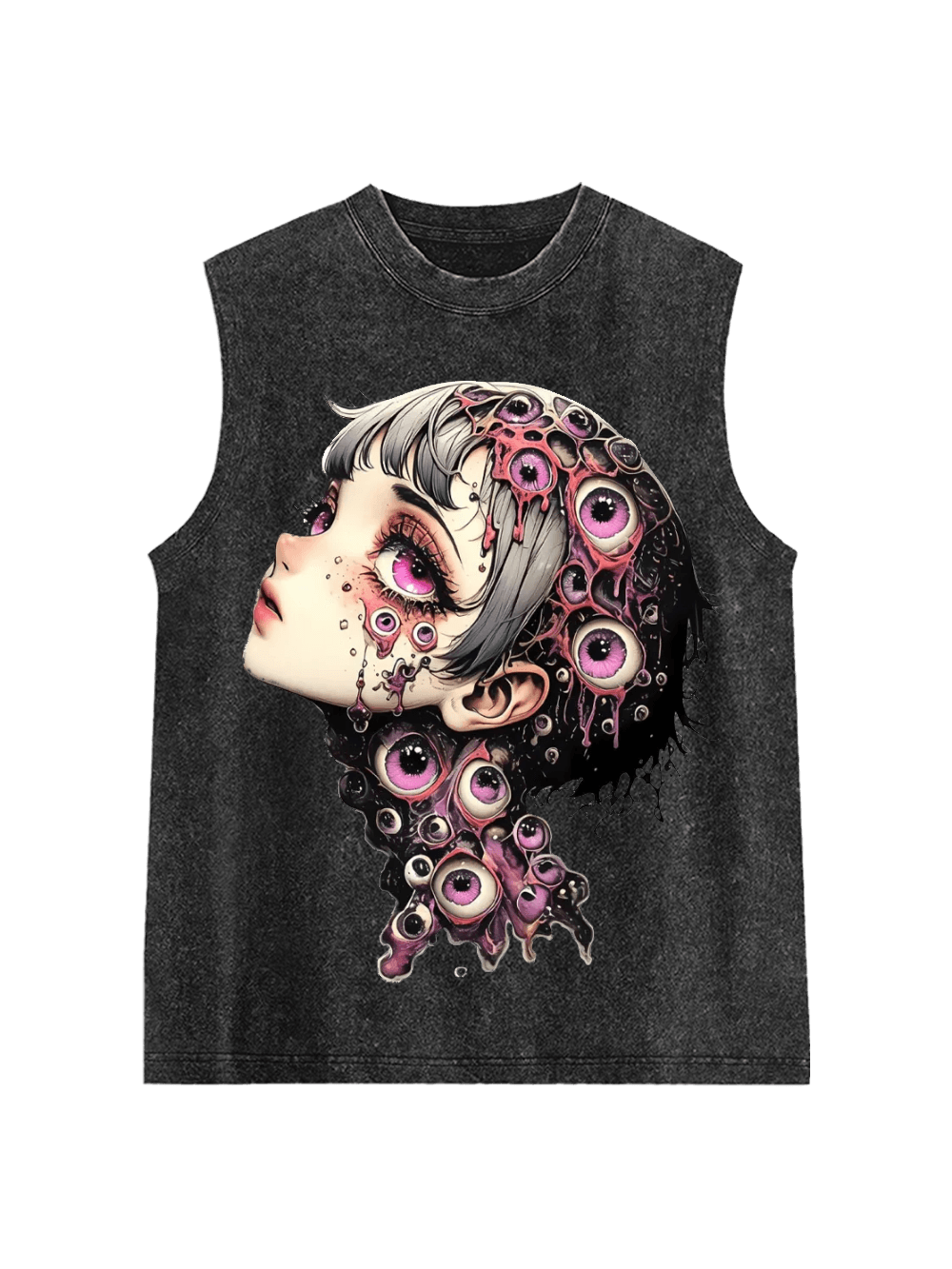 Eyes Of The Abyss Washed Tank Top