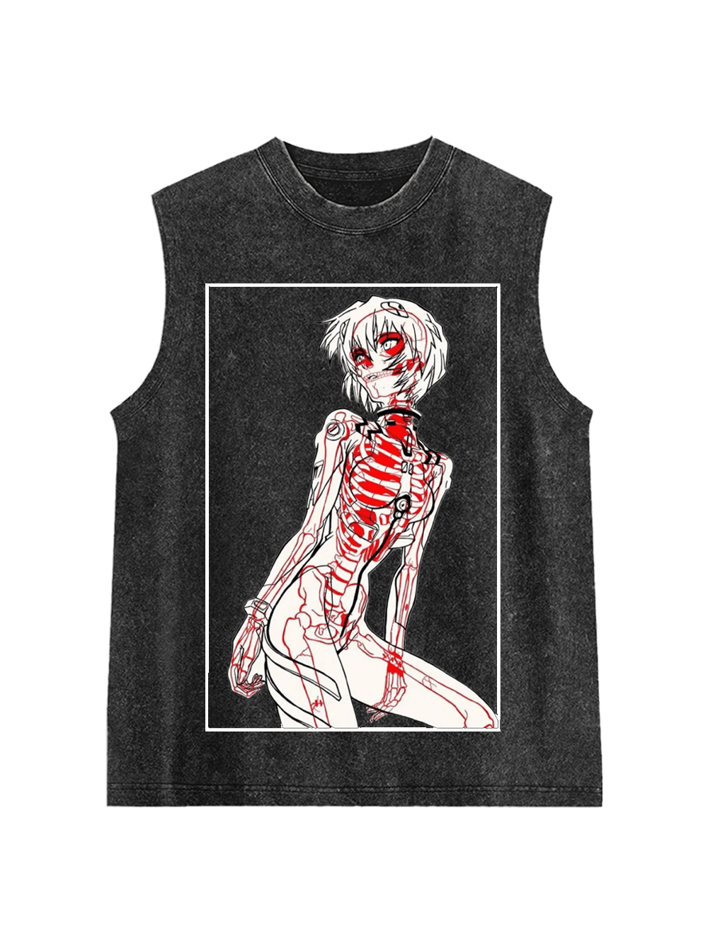 Anatomical Washed Tank Top