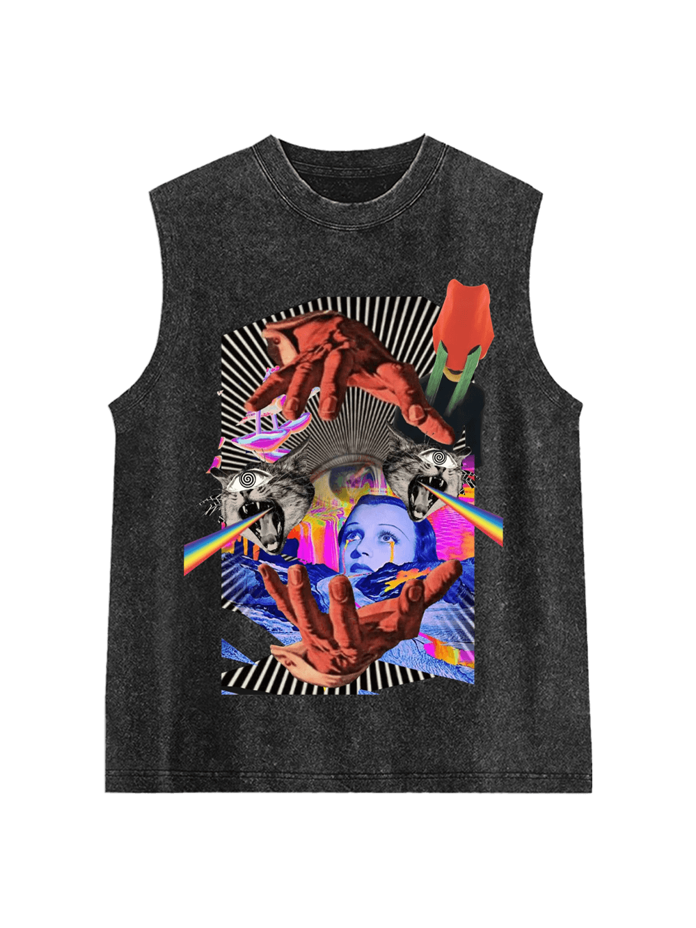 Mind Control Washed Tank Top