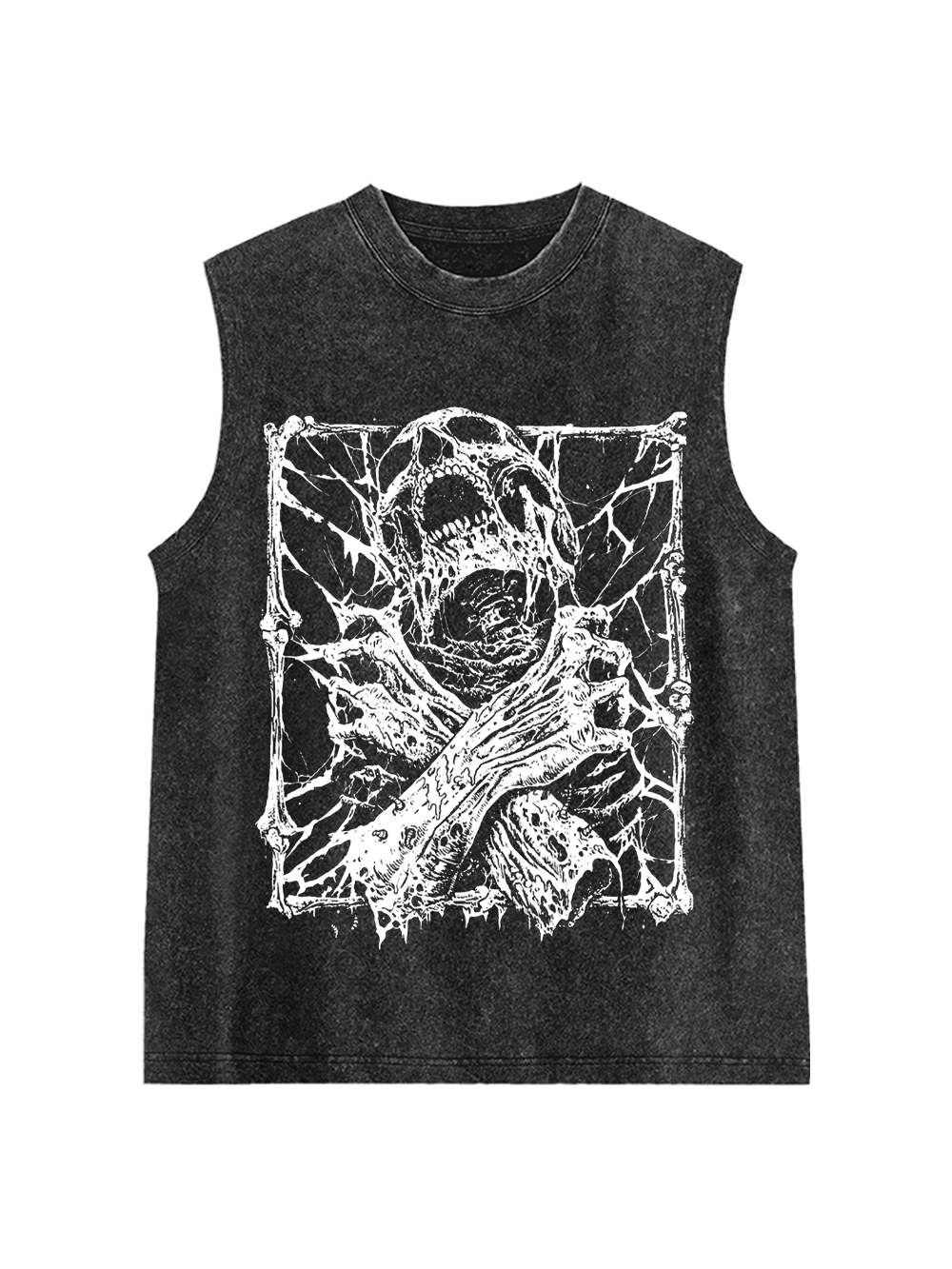 Entangled Terror Washed Tank Top