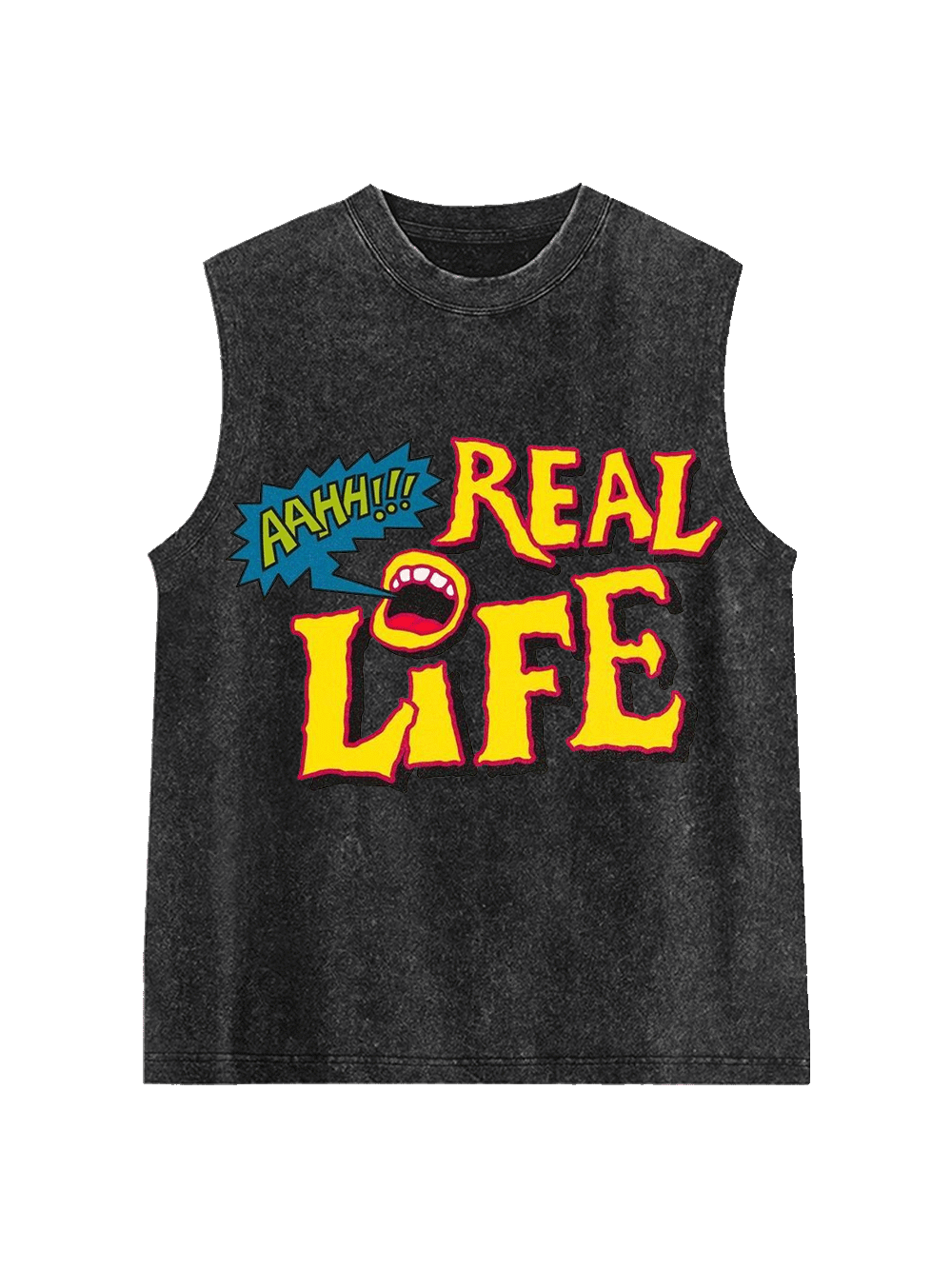 AAHH!!! Real Life Washed Tank Top