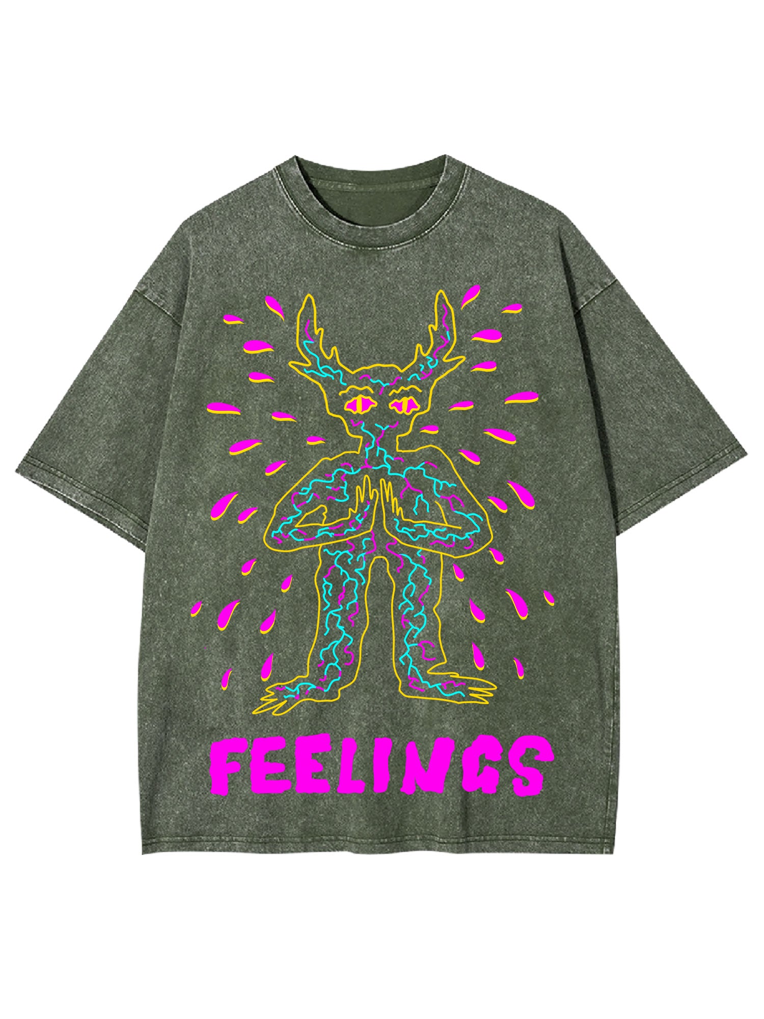 Feelings Washed Tshirt