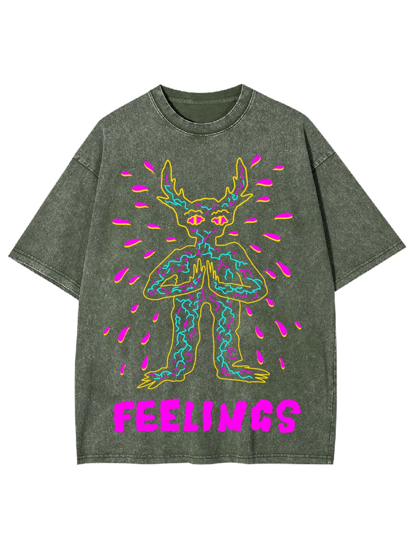 Feelings Washed Tshirt