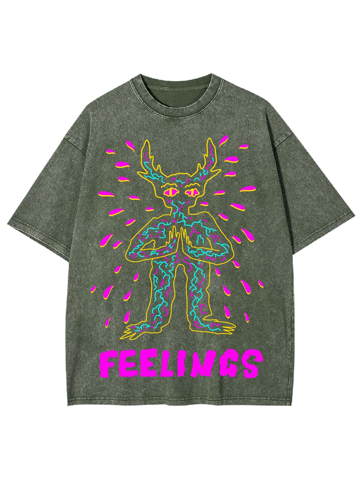 Feelings Washed Tshirt