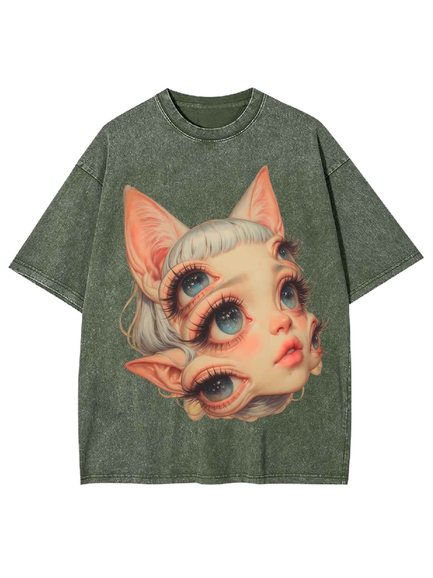 Surreal Gaze Washed Tshirt