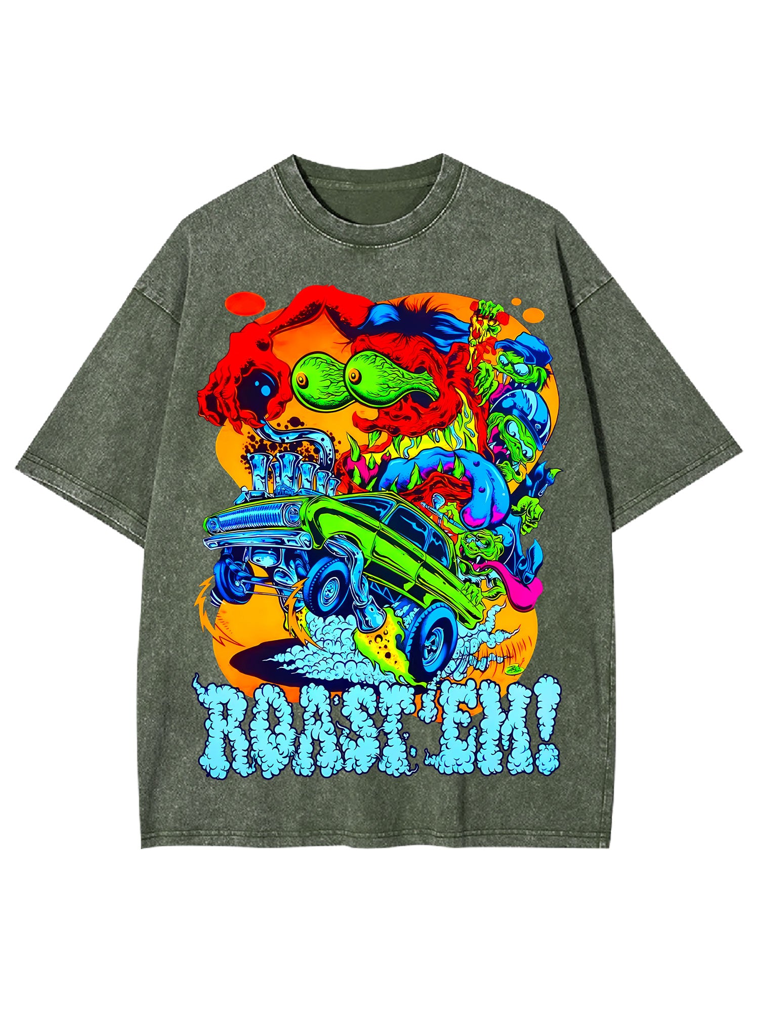 Roast 'em! Washed Tshirt