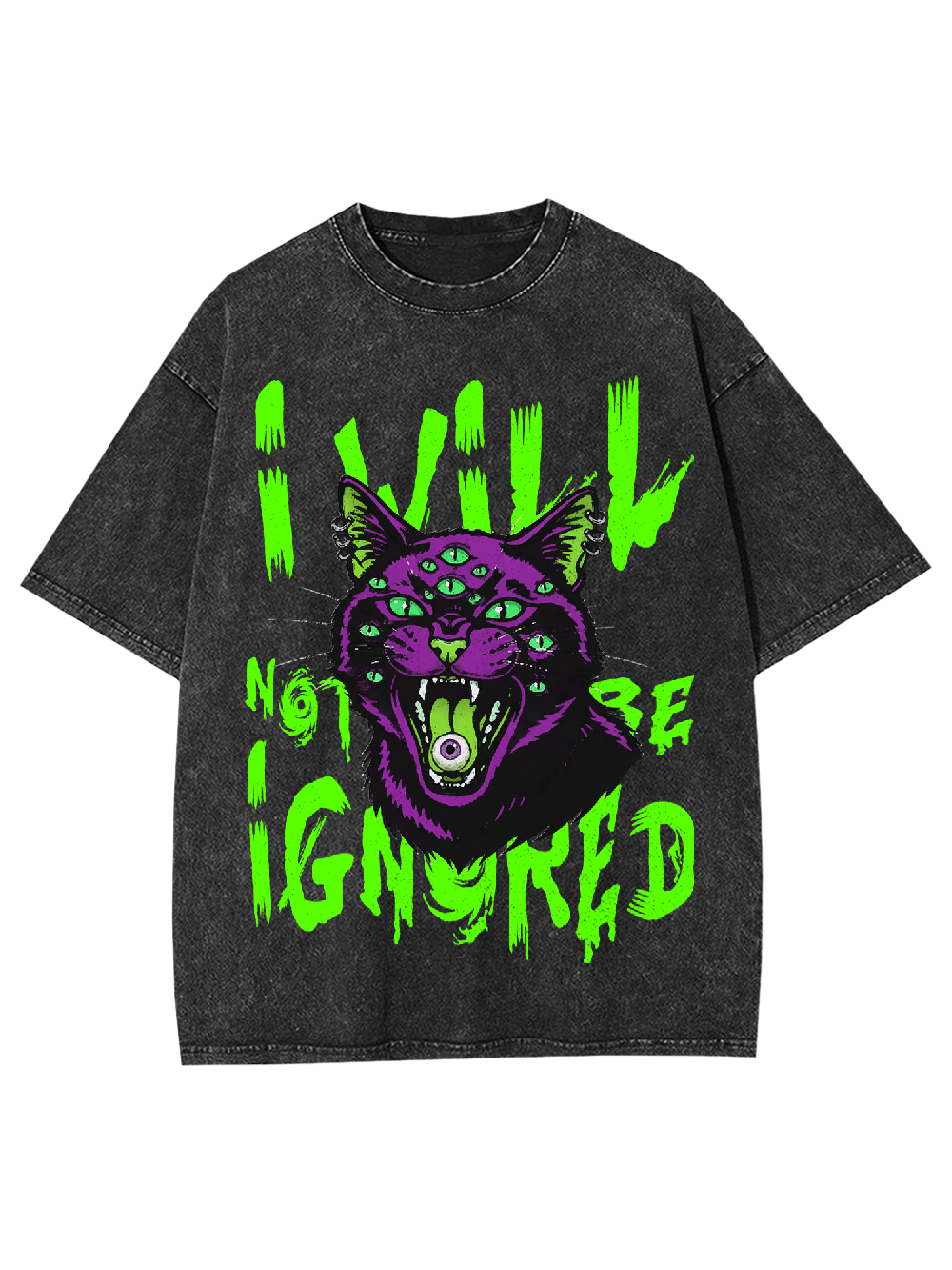 I will not be ignored Washed Tshirt