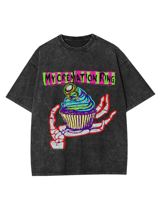 My Cremation Ring Washed Tshirt