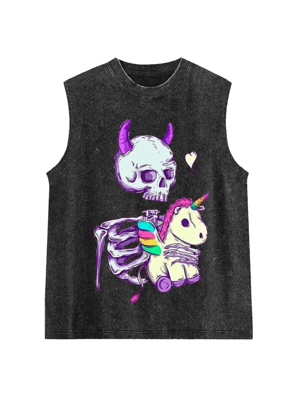 Dark Whimsy Washed Tank Top