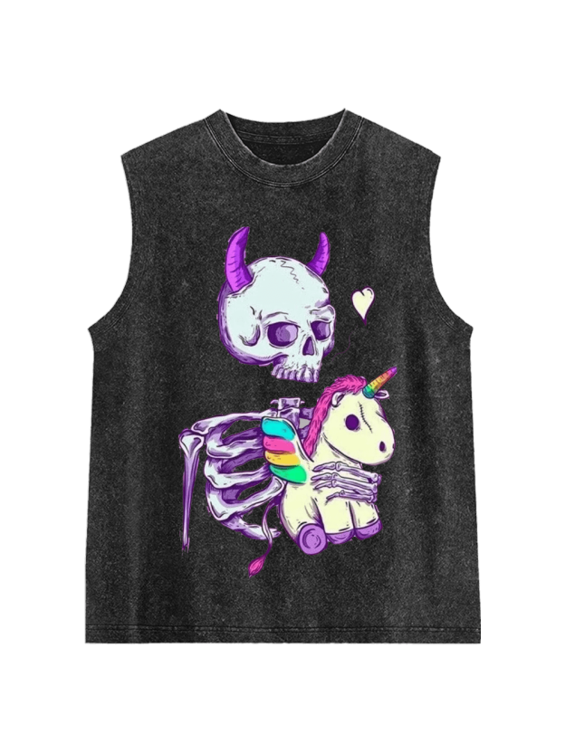 Dark Whimsy Washed Tank Top