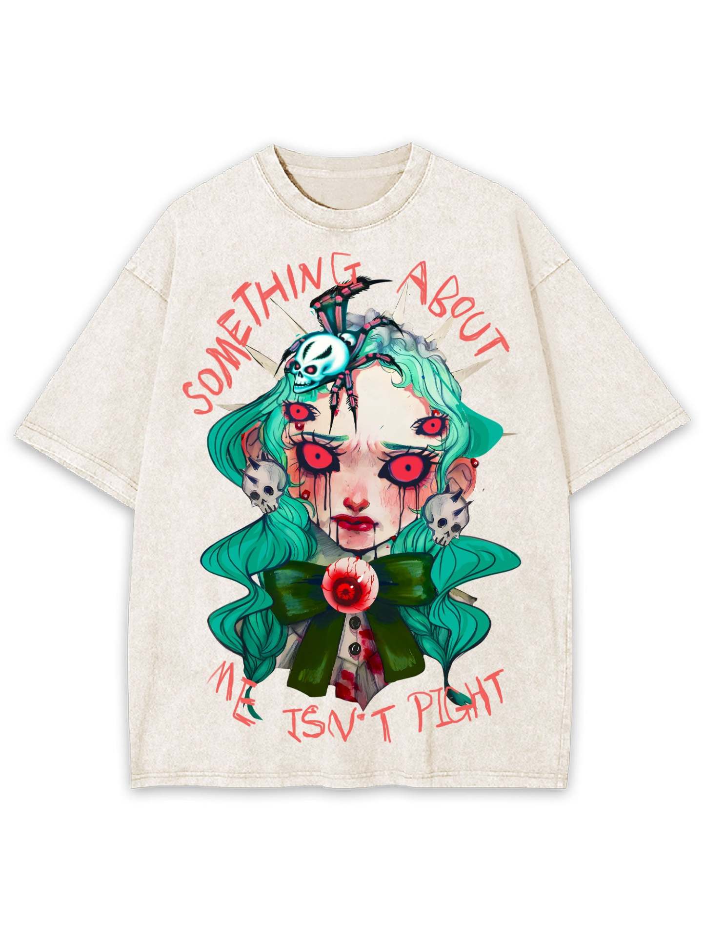 Something About Me Isn't Pight Washed Tshirt-ClassyOutlaw Sale