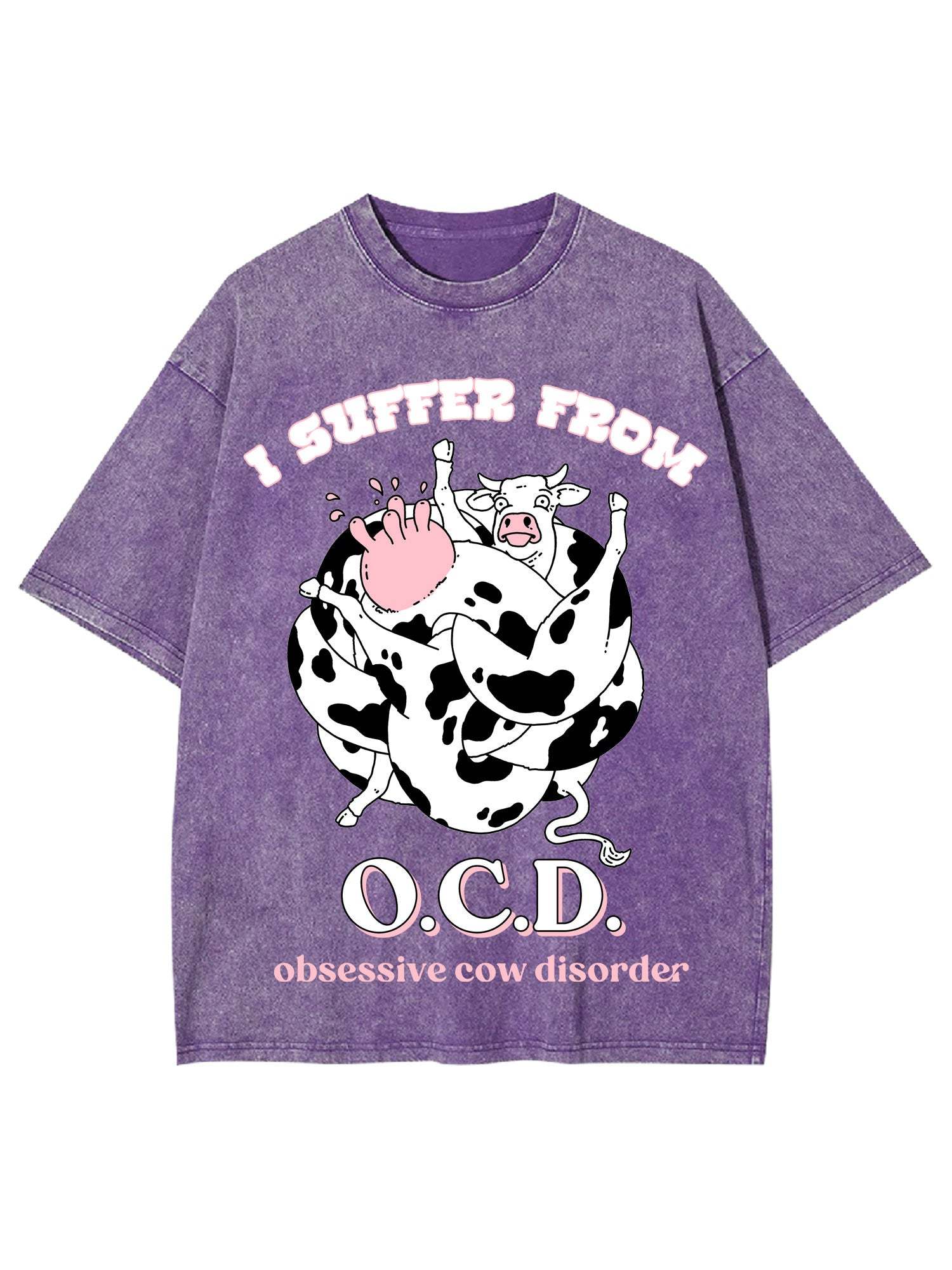 I Suffer Frow Washed Tshirt