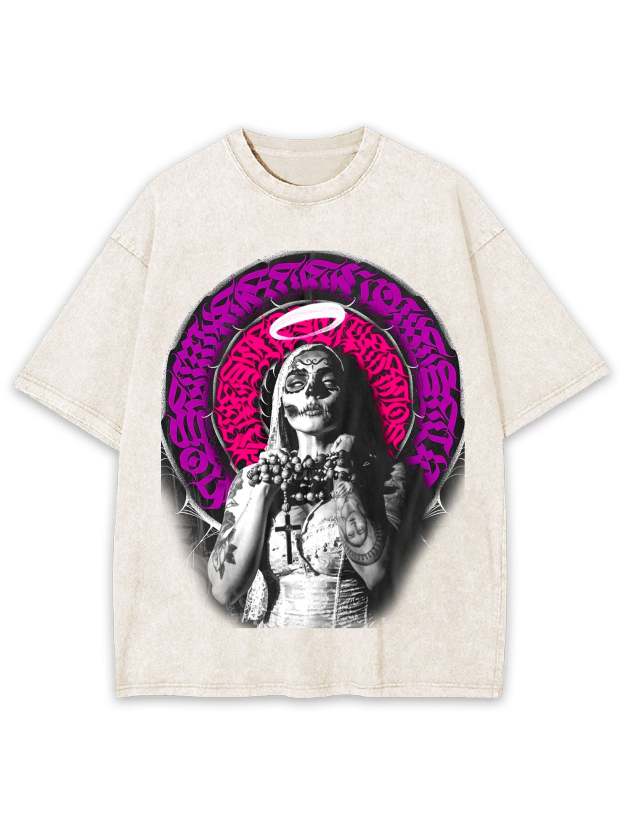 Haloed Rebel Spirit Washed Tshirt