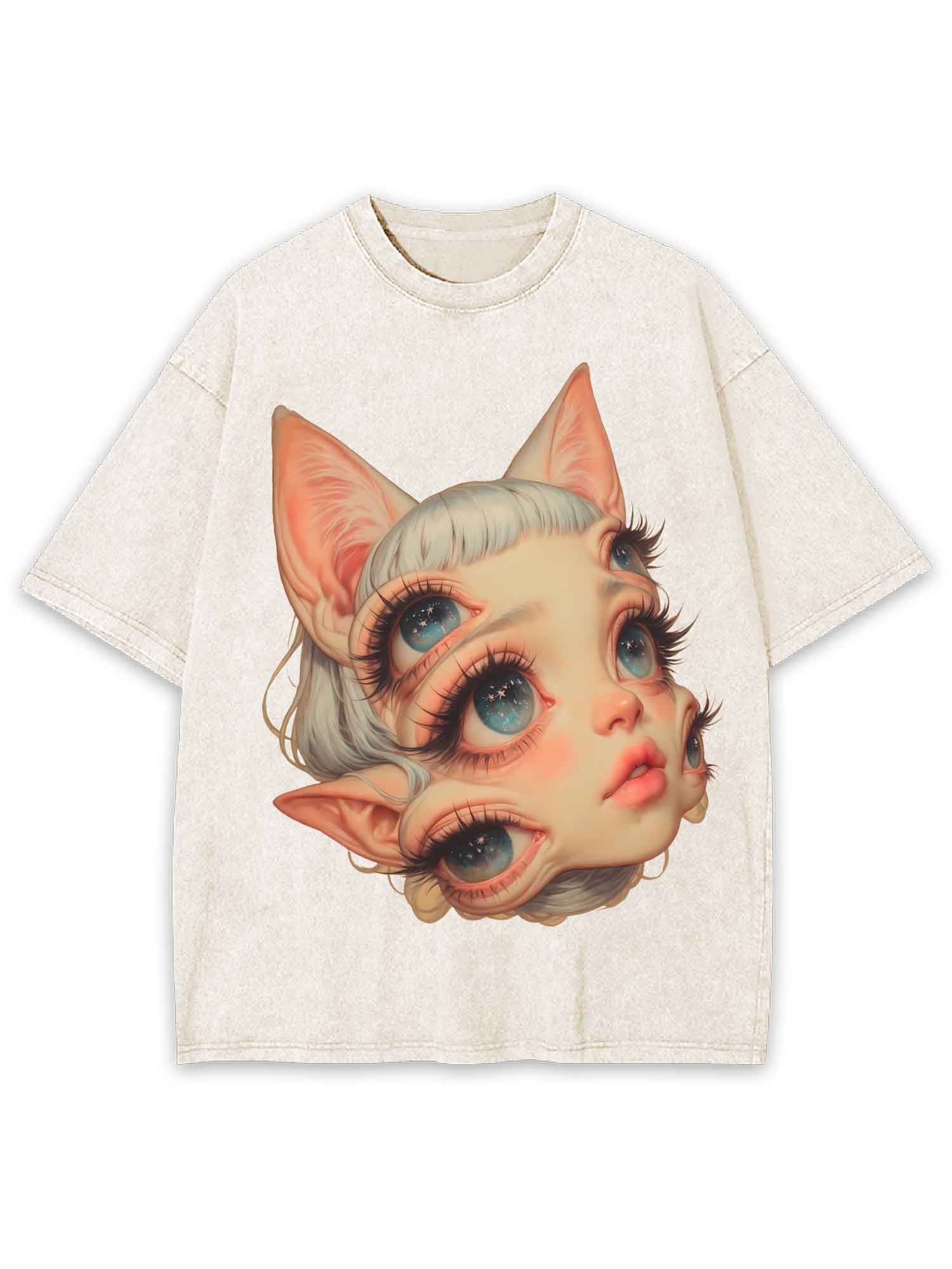 Surreal Gaze Washed Tshirt