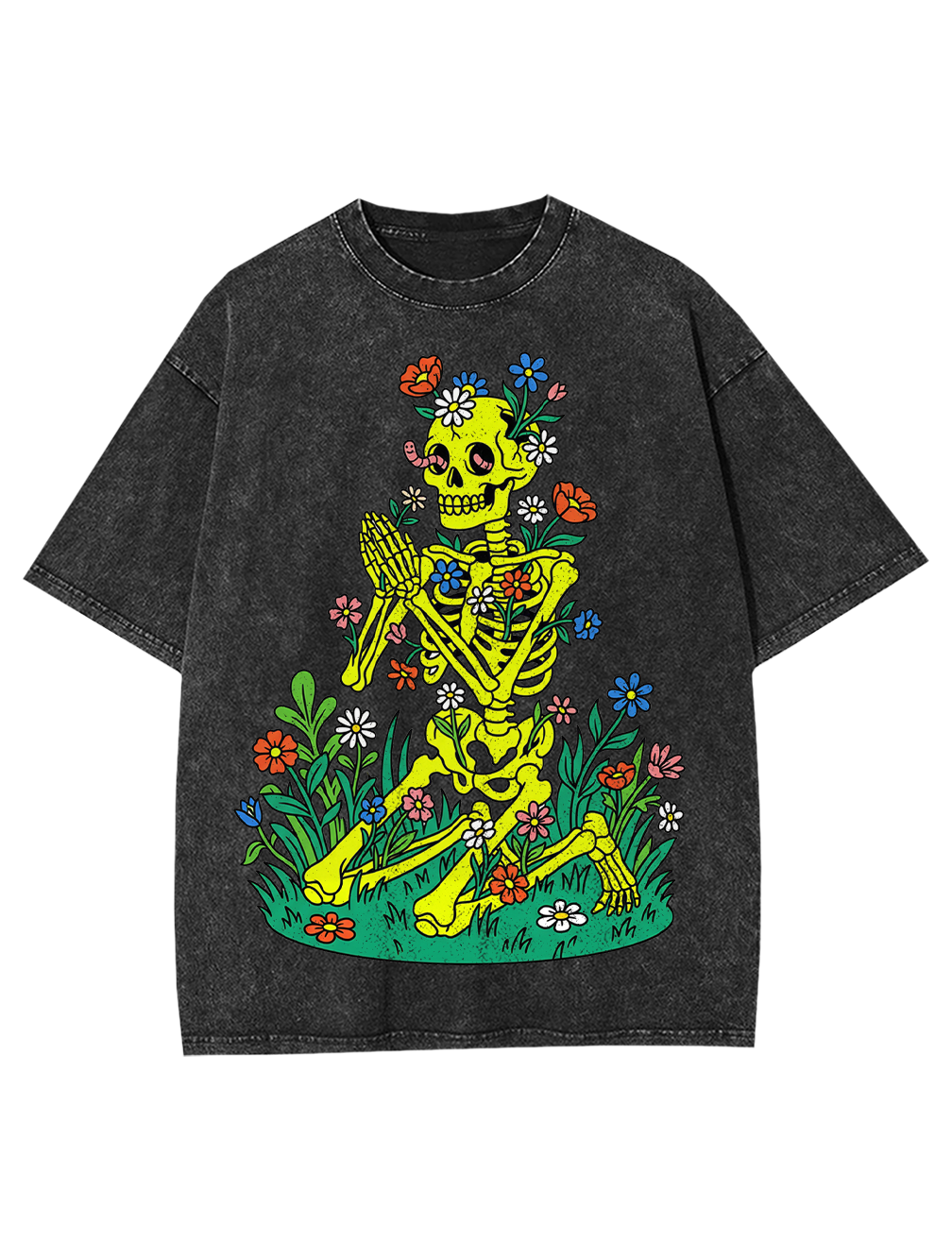 Pray for Spring Washed Tshirt-ClassyOutlaw Sale