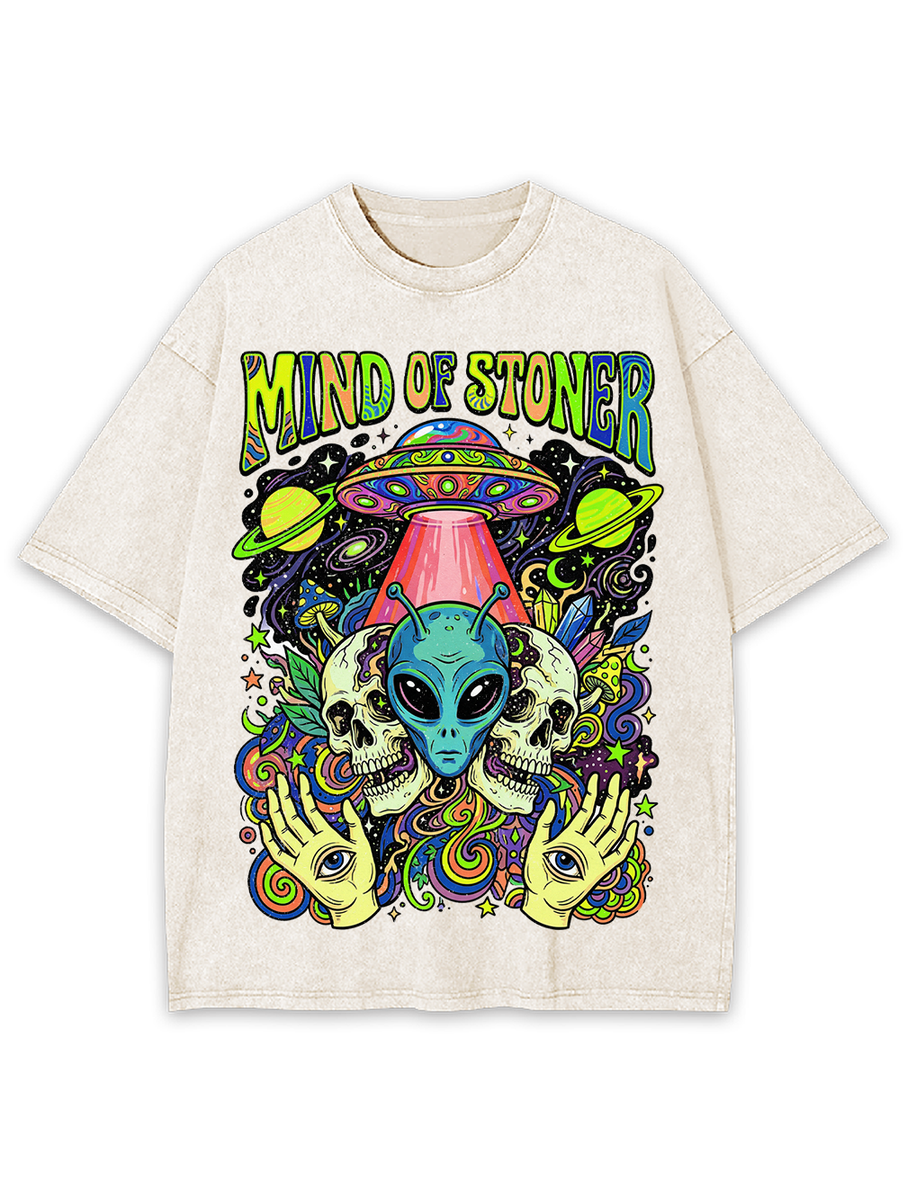 Mind of stoner Washed Tshirt