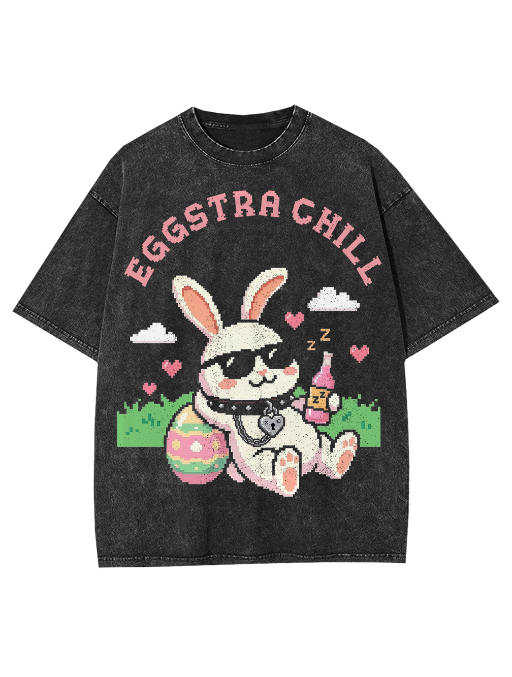 Eggstra Chill Washed Tshirt